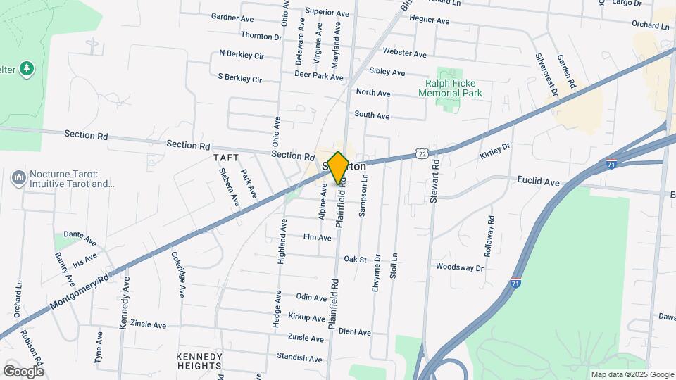 6839 Plainfield Rd, Unit 2 Map and Location Details