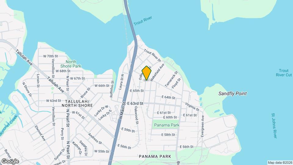 7545 Wilder Ave Map and Location Details