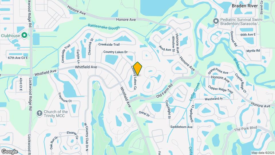 6960 Country Lakes Cir Map and Location Details