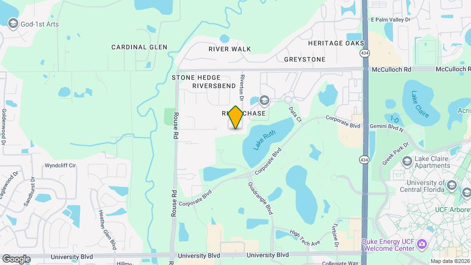 4527 Riverton Dr Map and Location Details