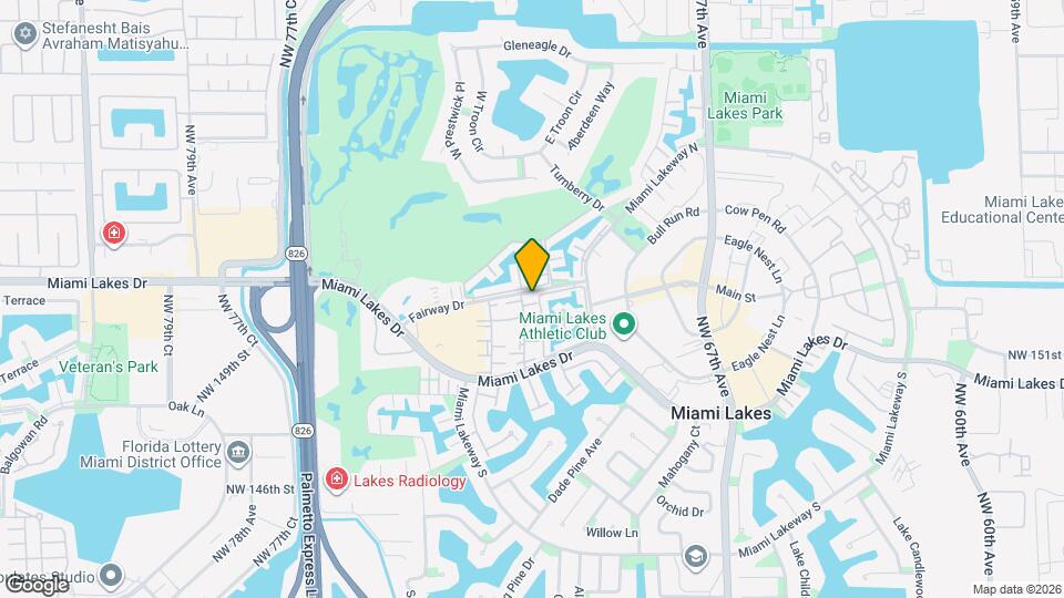 7100 Fairway Dr Map and Location Details