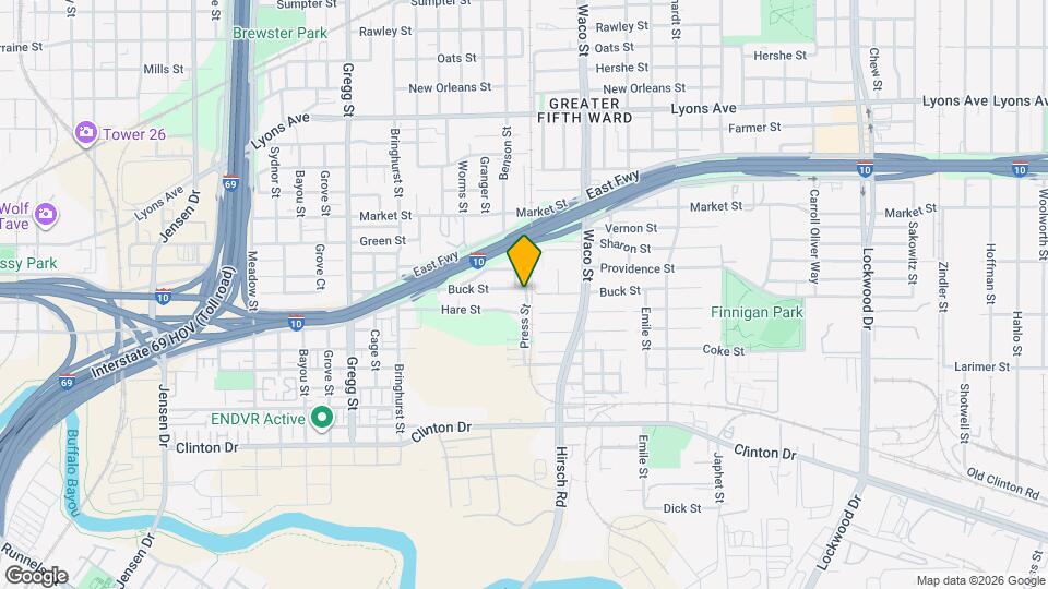 4124 Buck St Map and Location Details