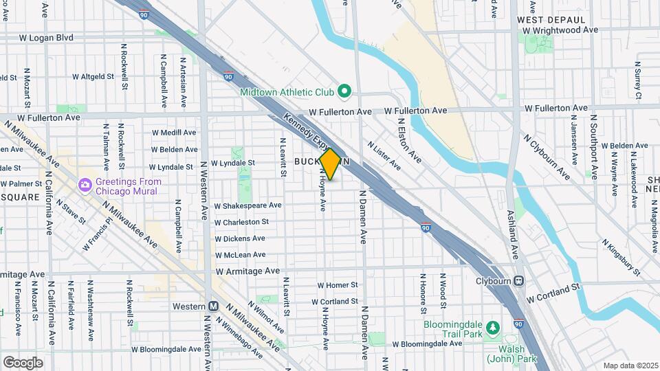 2052 W Webster Ave Map and Location Details