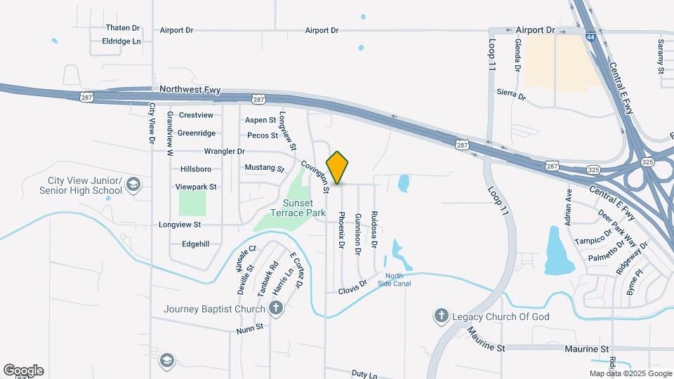 1616 Phoenix Dr Map and Location Details