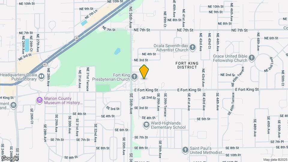 3725 E Fort King St Map and Location Details