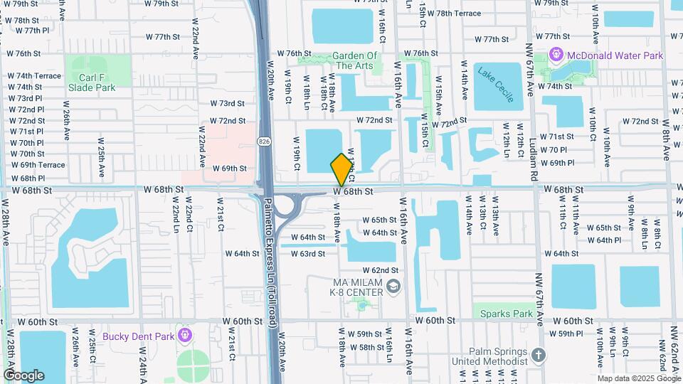 6675 W 4th Ave Map and Location Details