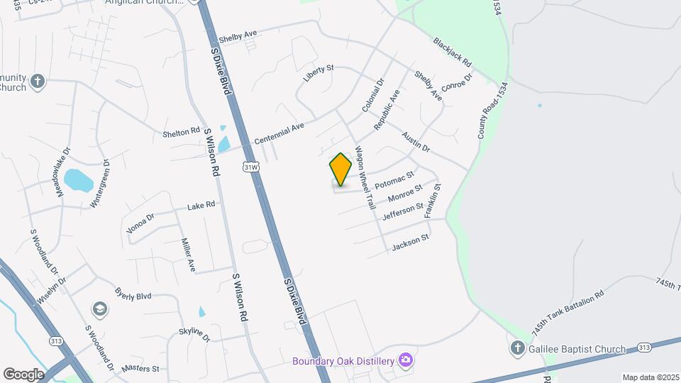 629 Potomac Ct Map and Location Details