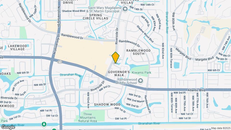 8785 NW 6th St Map and Location Details