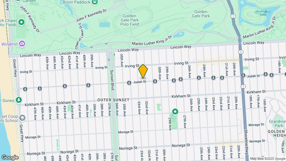 2716 Judah St Map and Location Details