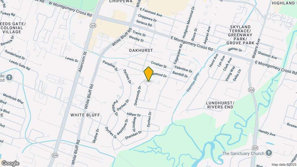 102 Lucian Cir Map and Location Details