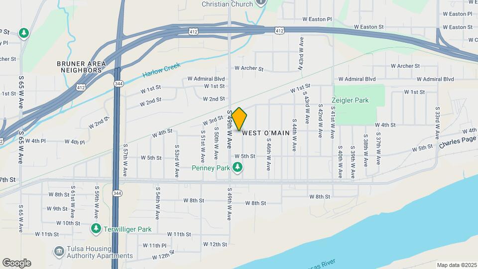 408 S 48th W Ave Map and Location Details