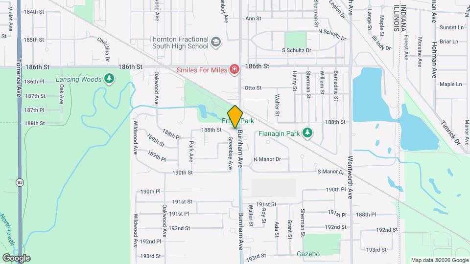 18829 Greenbay Ave Map and Location Details