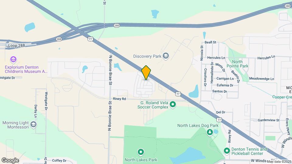 3520 Brentwood Dr Map and Location Details