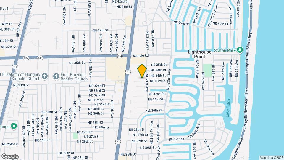 2011 NE 33rd St Map and Location Details