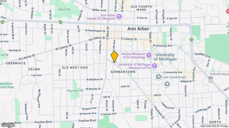 215-217 Packard St Map and Location Details