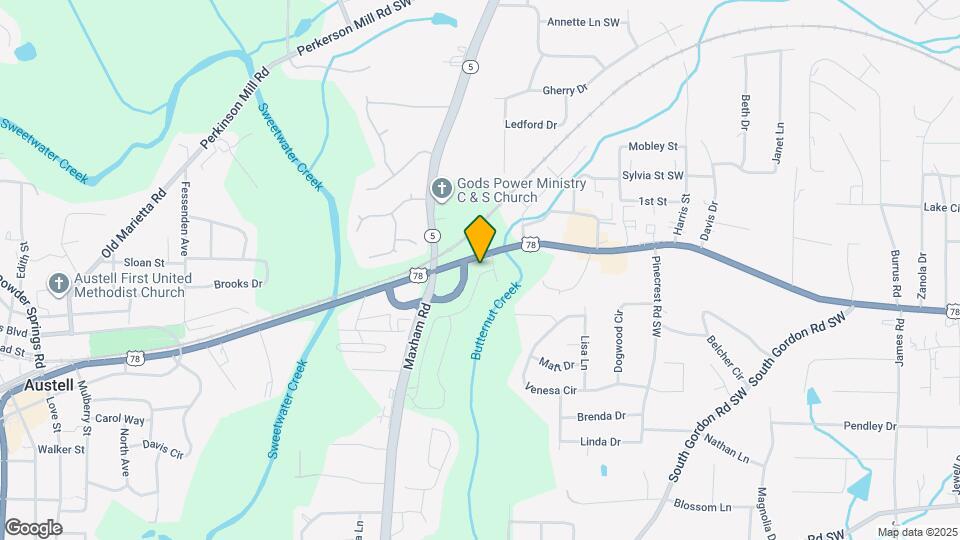 2070 Ravencliff Dr Mapa y Detalles de la Ubicación