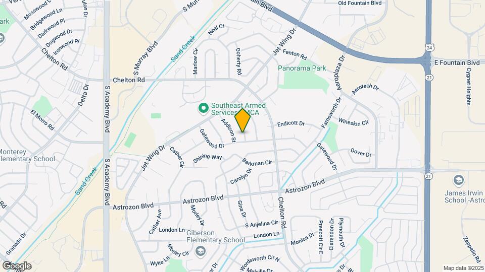 2150 Eddington Way Map and Location Details