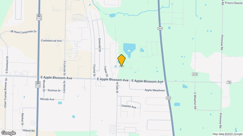 729 Quartzite Ave Map and Location Details