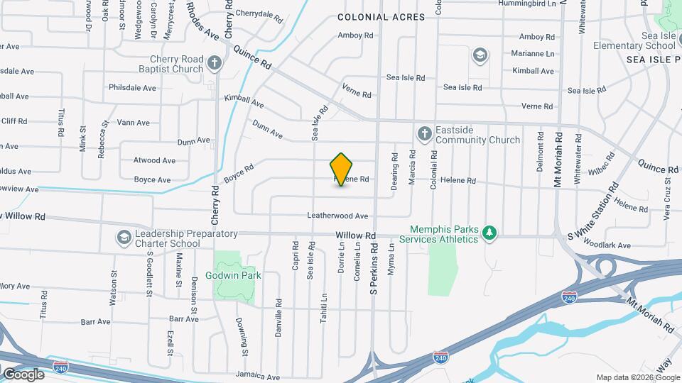 4584 E Dearing Rd Map and Location Details