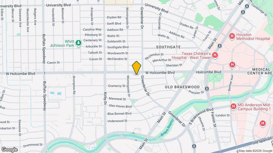 2318 Dorrington St Map and Location Details