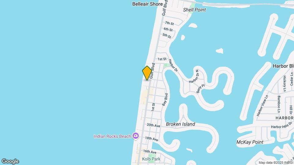 Dolphin Reef Condo Map and Location Details