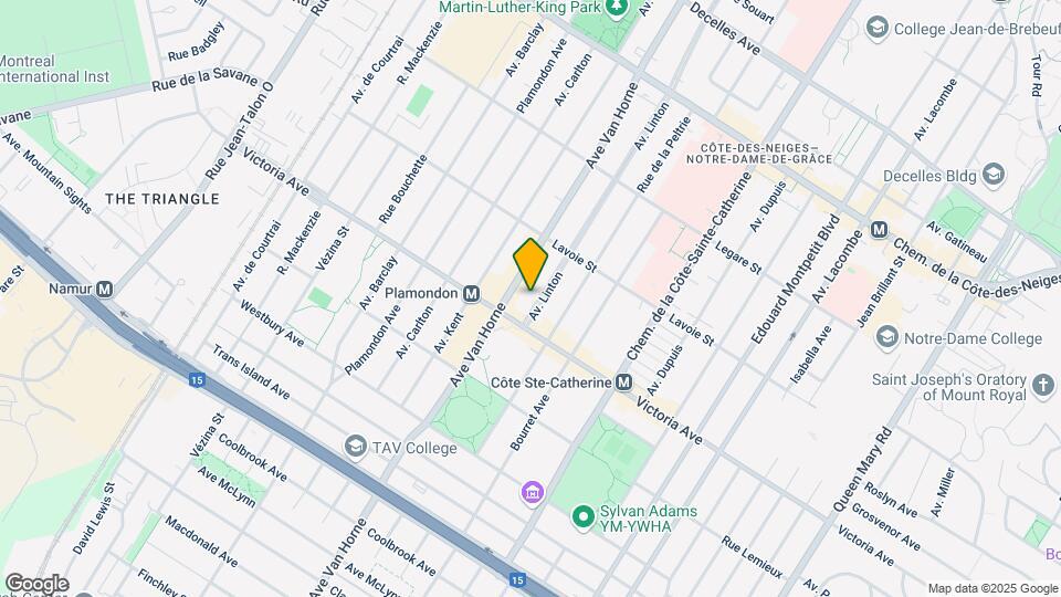 4741 Linton Av Map and Location Details