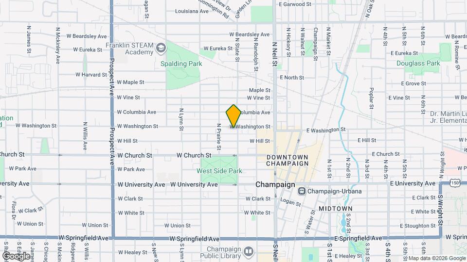 405 N State St Map and Location Details