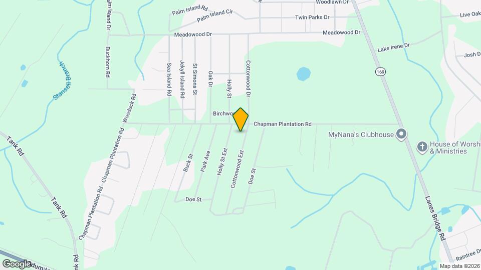 1222 Chapman Plantation Rd Map and Location Details