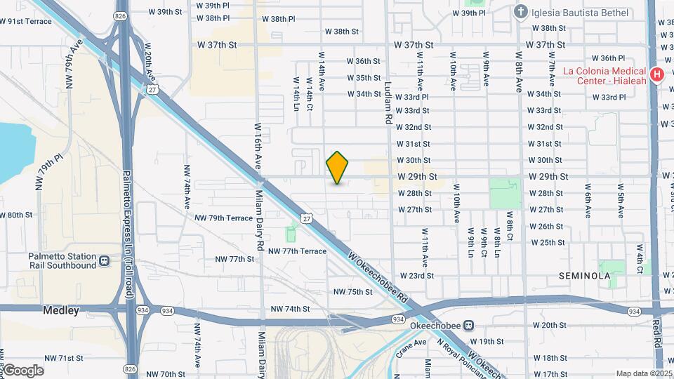 1375 W 28th St Mapa y Detalles de la Ubicación