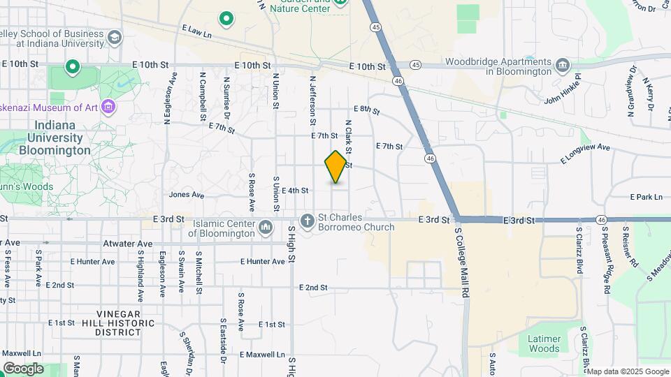 2301 E 4th St Map and Location Details