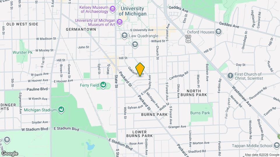 939 Greenwood Ave Map and Location Details