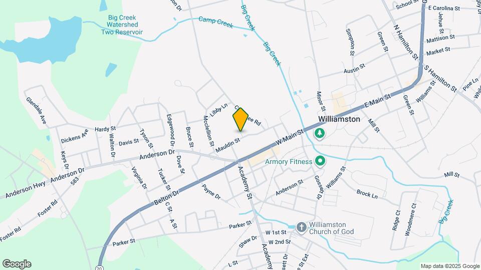 220 Mauldin St Map and Location Details