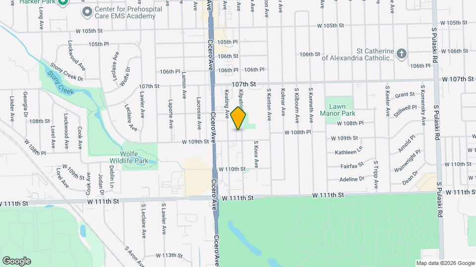 10840 Kilpatrick Ave Map and Location Details