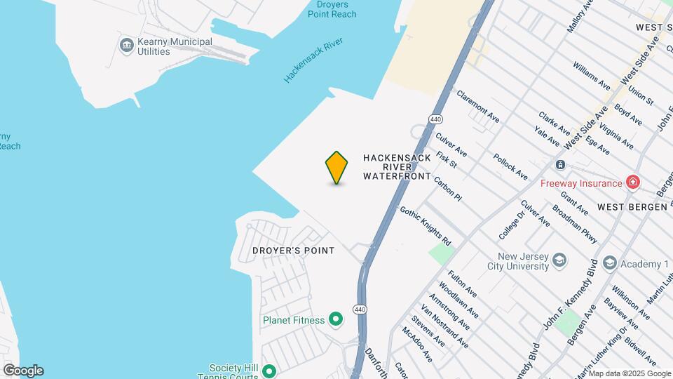 Bayfront Redevelopment Map and Location Details