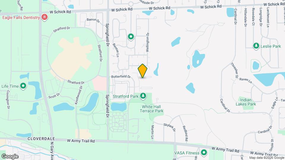 120 Glengarry Dr Map and Location Details