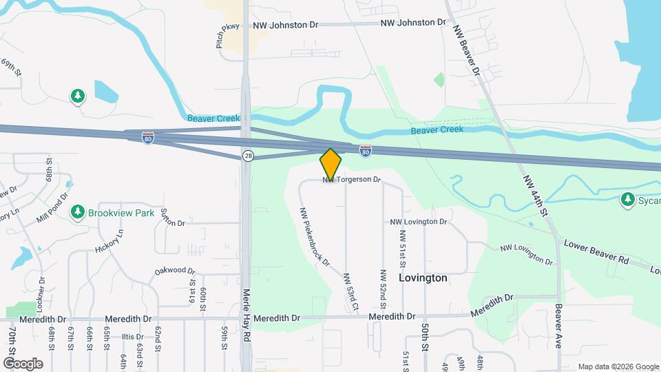 5400 NW Torgerson Dr Map and Location Details