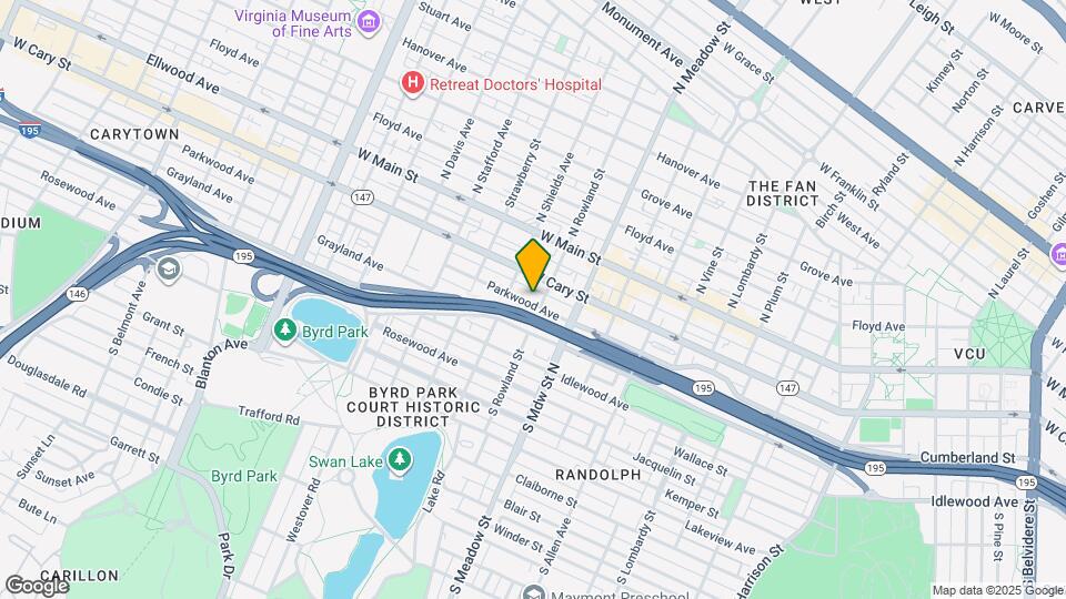 2106 Parkwood Ave, Unit 1 Mapa y Detalles de la Ubicación