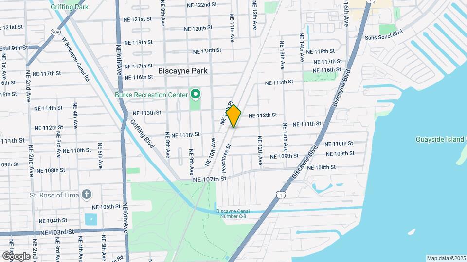 11074 Peachtree Dr Map and Location Details