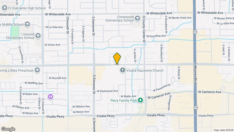 Caldwell Village Apartment Map and Location Details