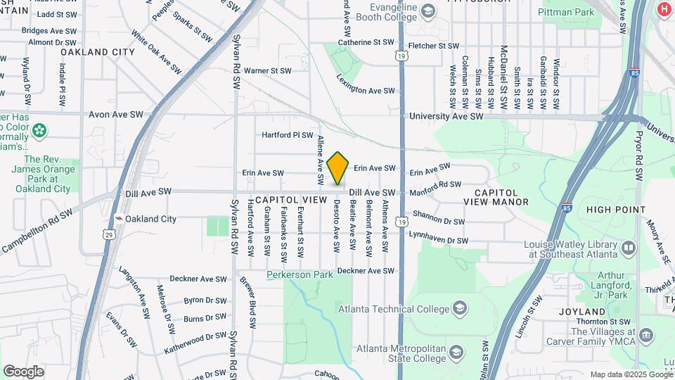 735 Dill Ave SW Map and Location Details