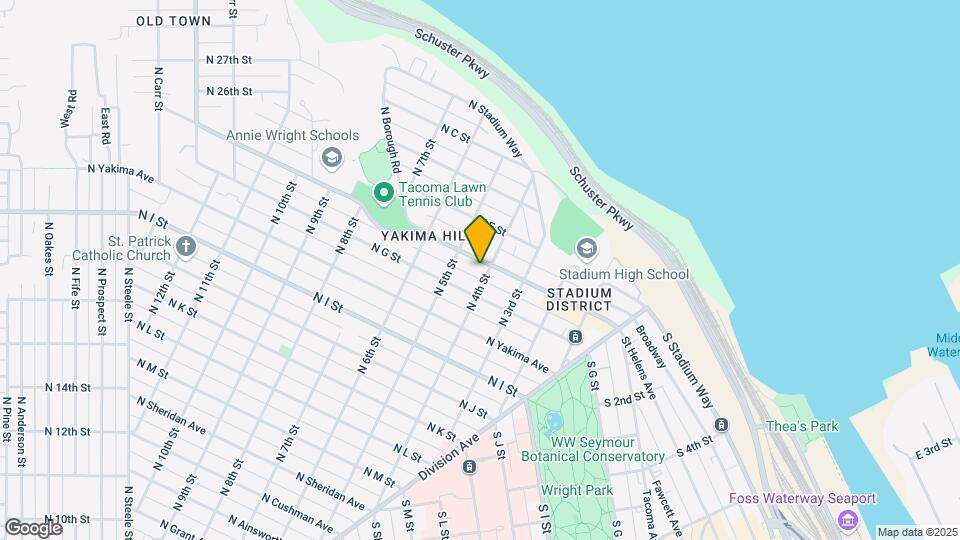 404 N Tacoma Ave Map and Location Details