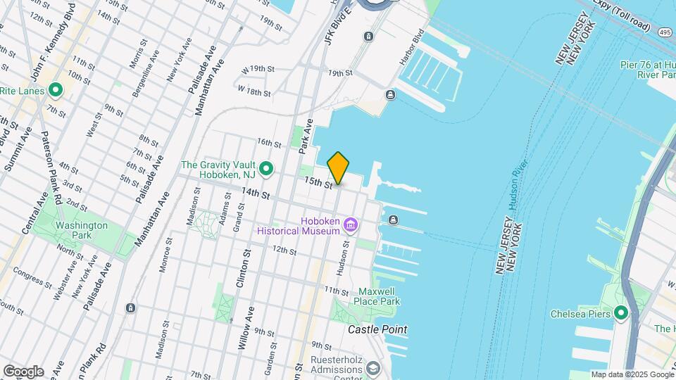 1500 WASHINGTON St Map and Location Details