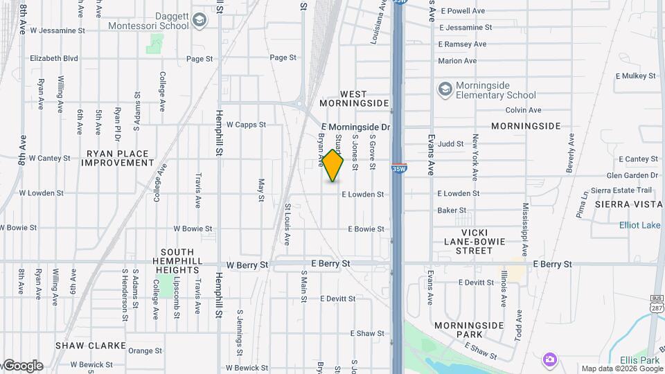 2836 Stuart Dr Map and Location Details