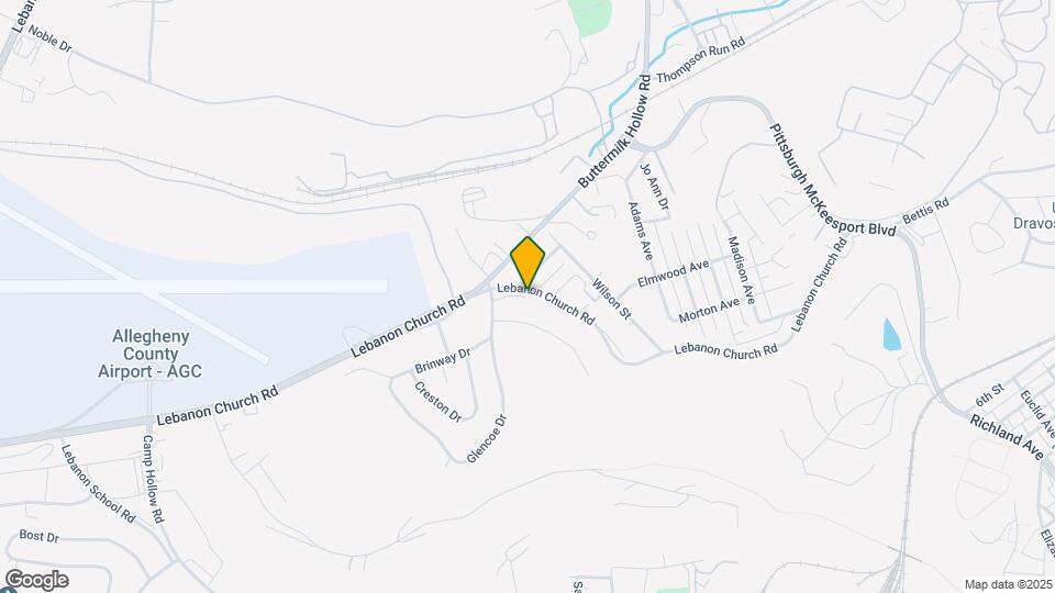 3830 Lebanon Church Rd Map and Location Details