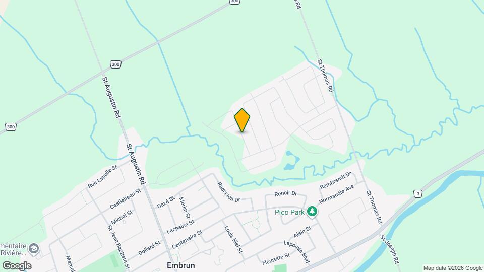 741 Namur St Map and Location Details