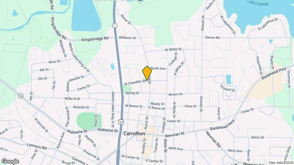 722 Rome St Map and Location Details