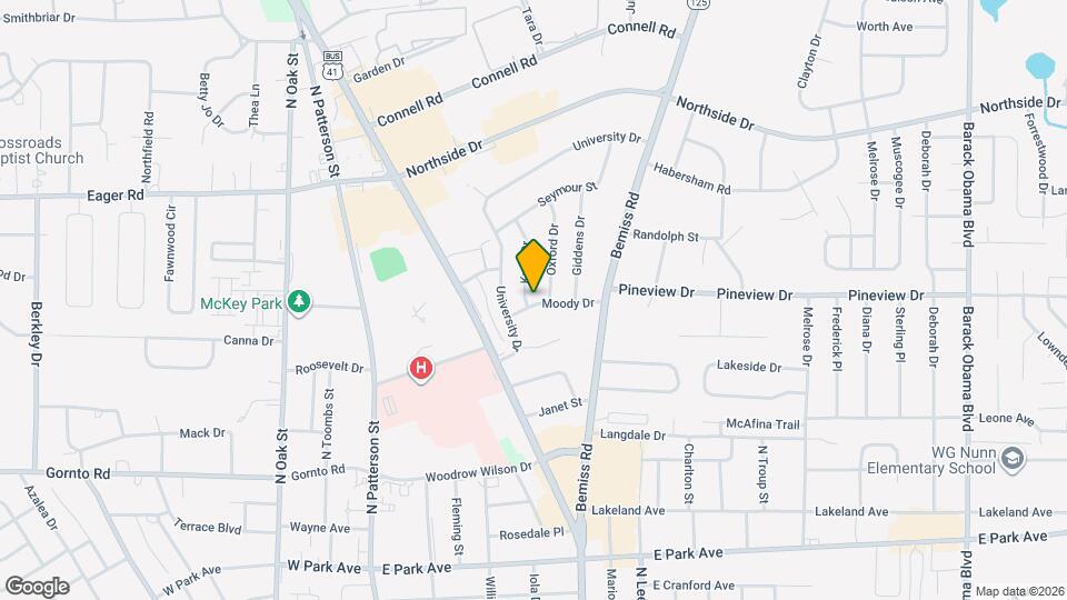 2403 Knox Dr Map and Location Details