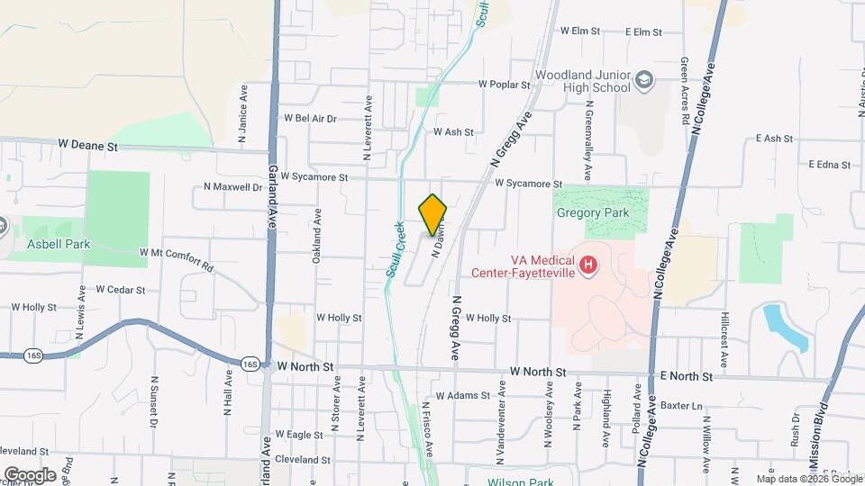1521 N Dawn Dr Map and Location Details
