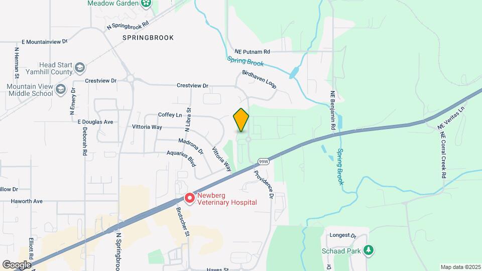 Spring Meadow Map and Location Details