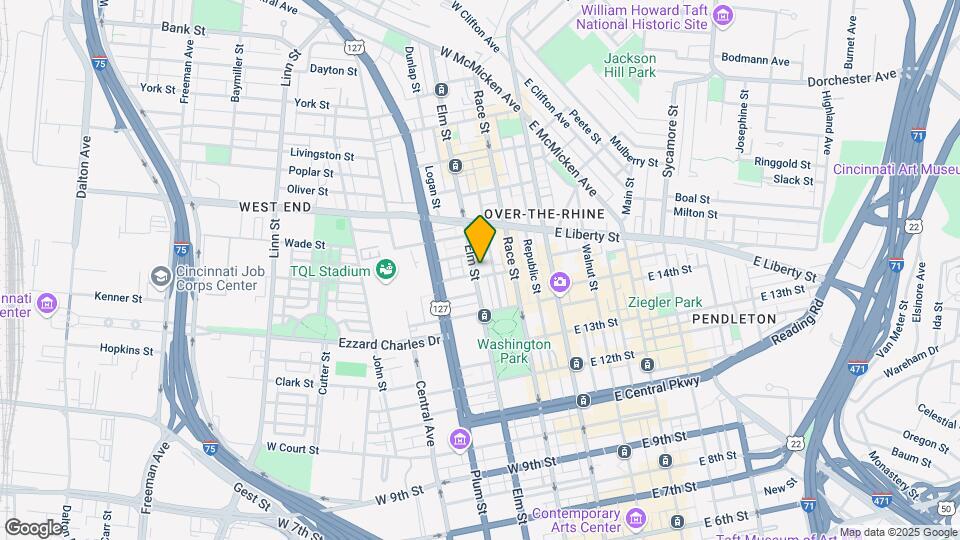 1500 Elm St Map and Location Details